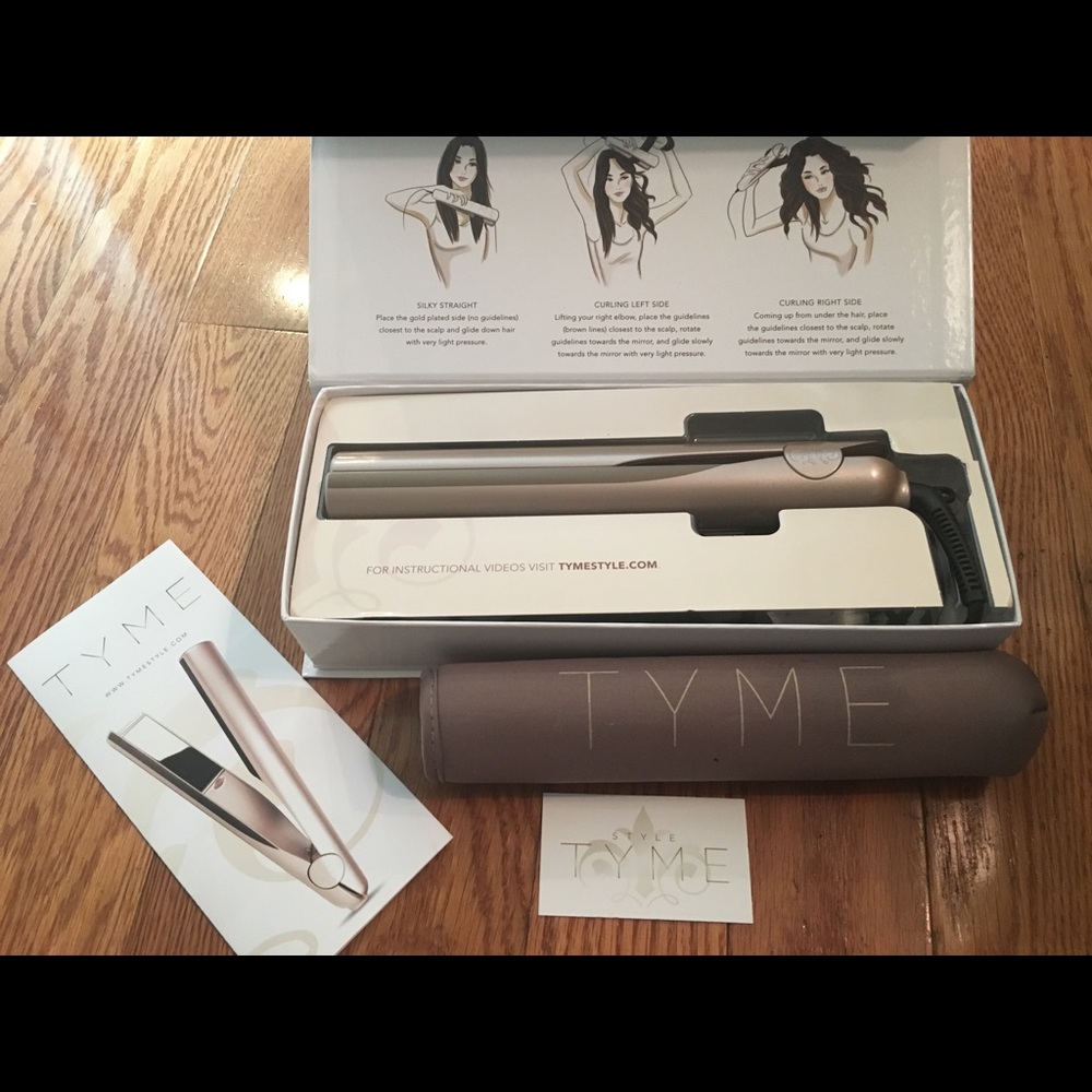 🌟TYME- curling/straightening iron 🌟